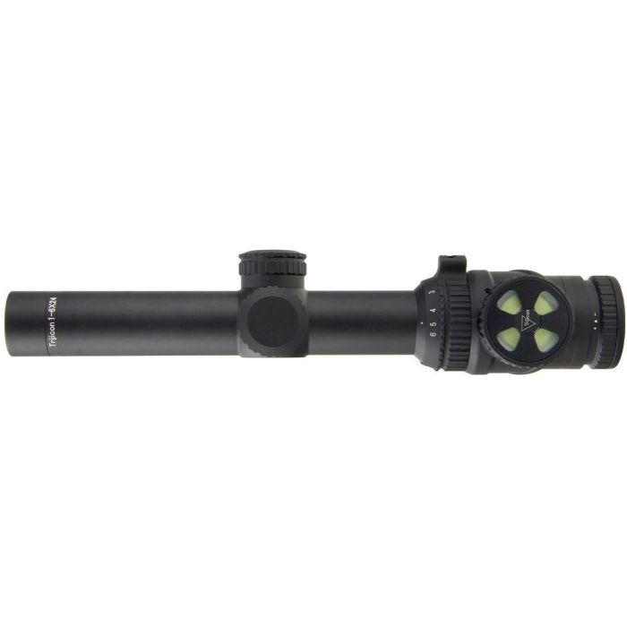 Оптический прицел Trijicon AccuPoint 1-6x24 BAC Red Triangle Tritium (TR25-C-200090) изображение 6