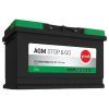 Акумулятор автомобільний Vesna 80 Ah/12V Vesna AGM Euro (314 085)