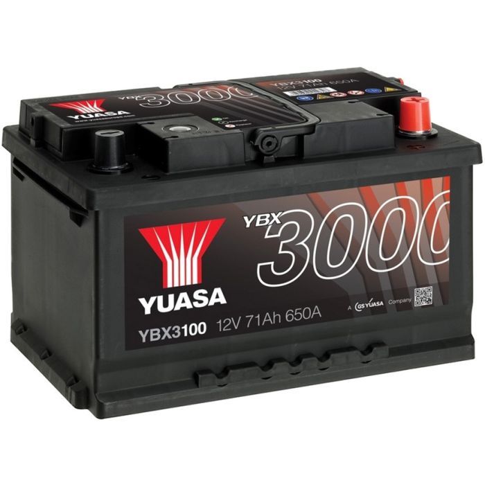 Акумулятор автомобільний Yuasa 12V 71Ah SMF Battery (YBX3100)