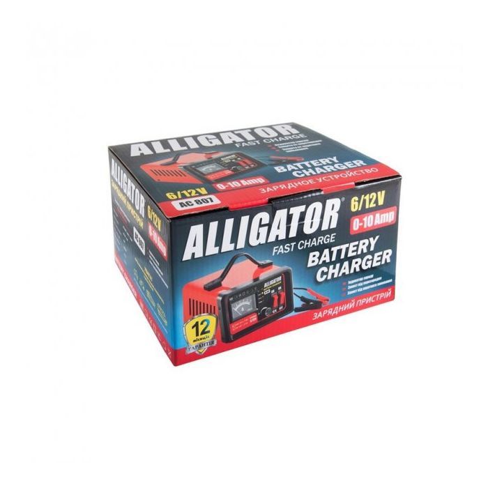 Зарядное устройство для автомобильного аккумулятора Alligator AC807 изображение 5