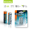 Батарейка ColorWay AA LR6 Alkaline Power (щелочные) * 2 blister (CW-BALR06-2BL) изображение 2