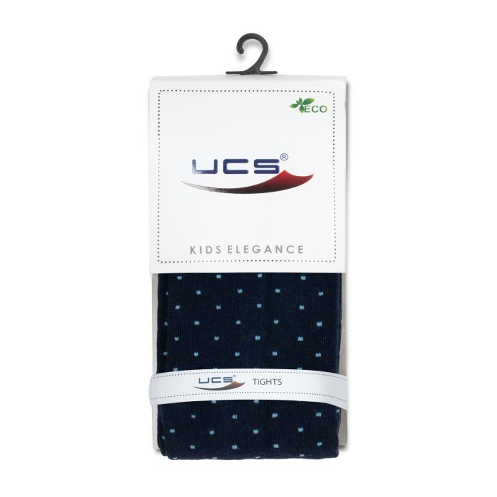 Колготки детские UCS Socks в точечку (M0C0301-2422-11G-blue) изображение 2