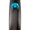 Повідець для собак Flexi Black Design S стрічка 5 м (блакитний) (4000498033937) зображення 2