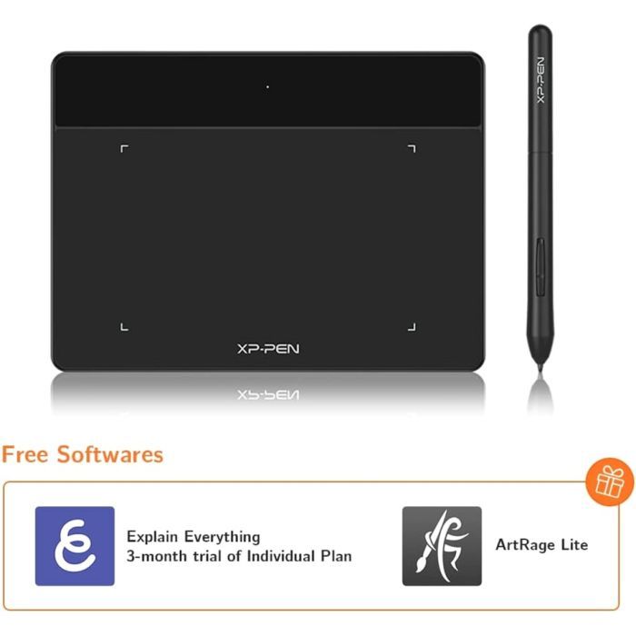 Графический планшет XP-Pen Deco Fun Black (Deco Fun XS_BK) изображение 4
