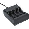 Зарядное устройство для аккумуляторов EnerGenie inputMicro-USB(5В/2А), Ni-MH/Ni-CD, AA/AAA (BC-USB-01)