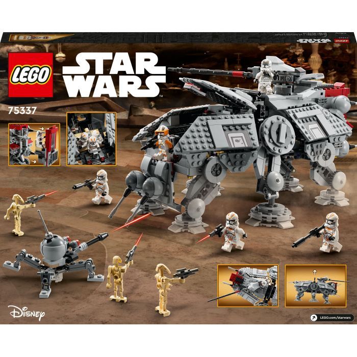 Конструктор LEGO Star Wars Крокоход AT-TE 1082 деталей (75337) изображение 10