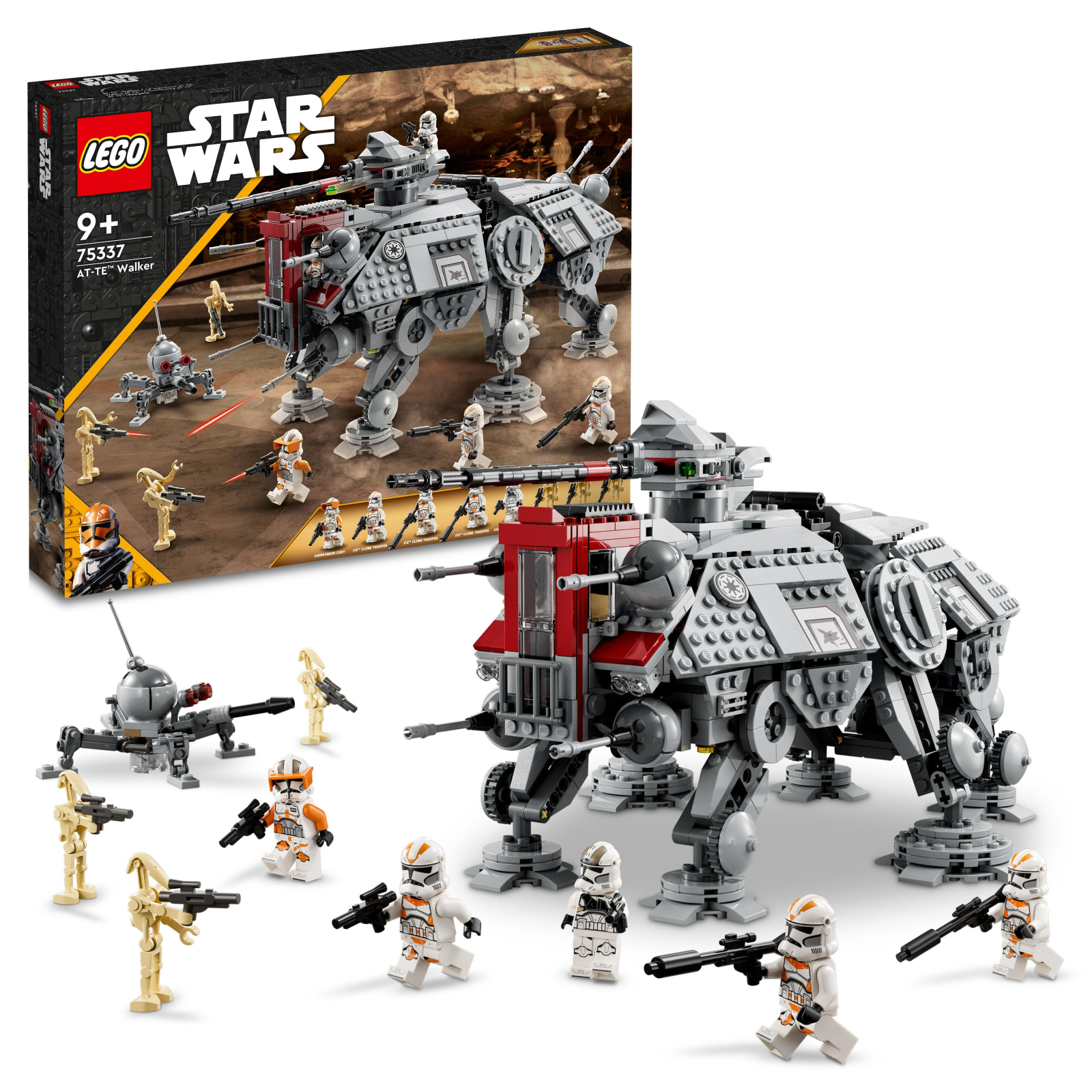 Конструктор LEGO Star Wars Крокоход AT-TE 1082 деталей (75337) изображение 2