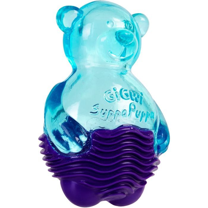 Игрушка для собак GiGwi Suppa Puppa Мишка с пискавкой 9 см (75035)