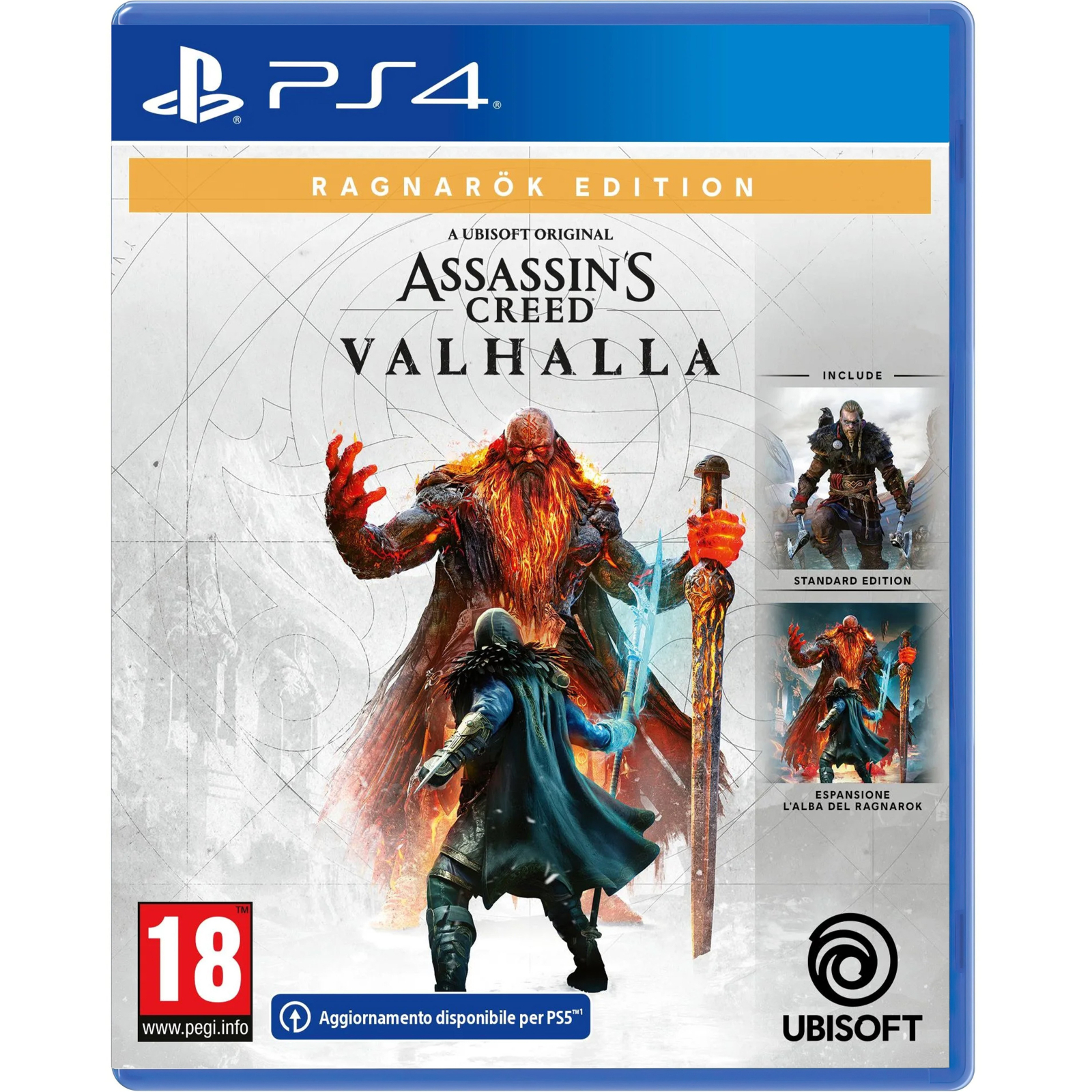Игра Sony Assassin’s Creed Valhalla Ragnarok Edition, BD диск (PS4X-1198)