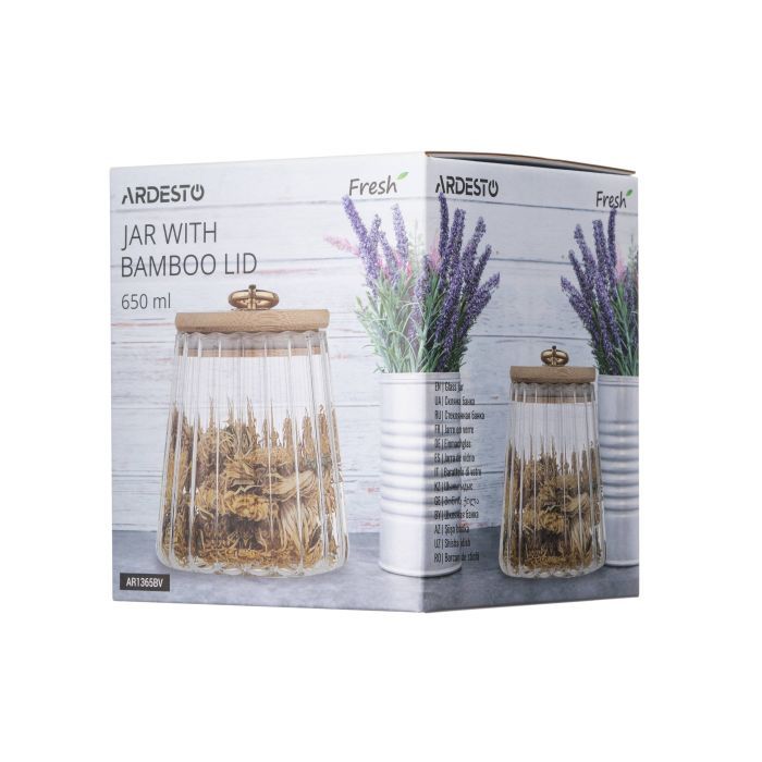 Ємність для сипучих продуктів Ardesto Fresh Vintage 750 мл (AR1375BV) зображення 2