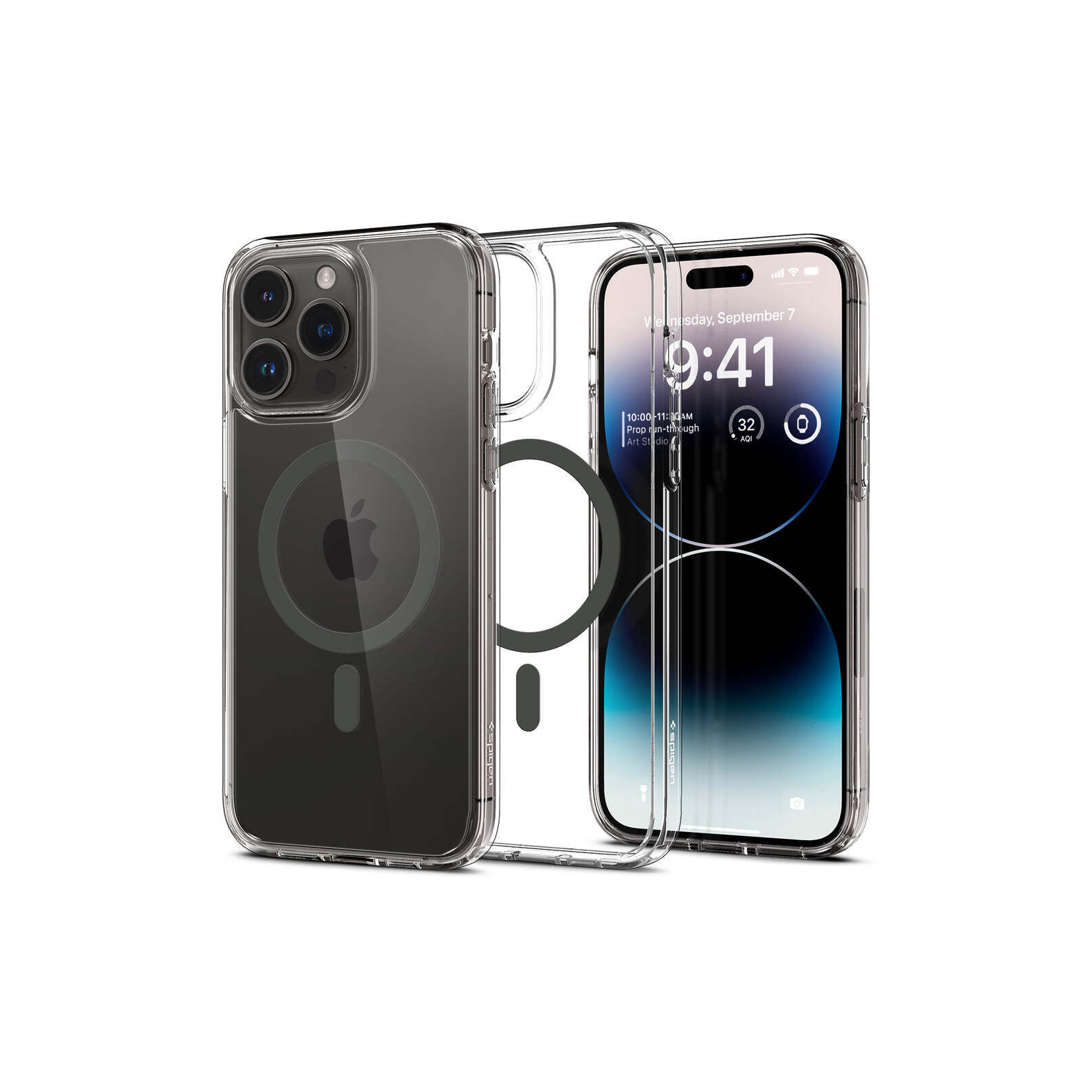Чехол для мобильного телефона Spigen Apple Iphone 14 Pro Max Ultra Hybrid MagFit, Carbon Fiber (ACS04827) изображение 2