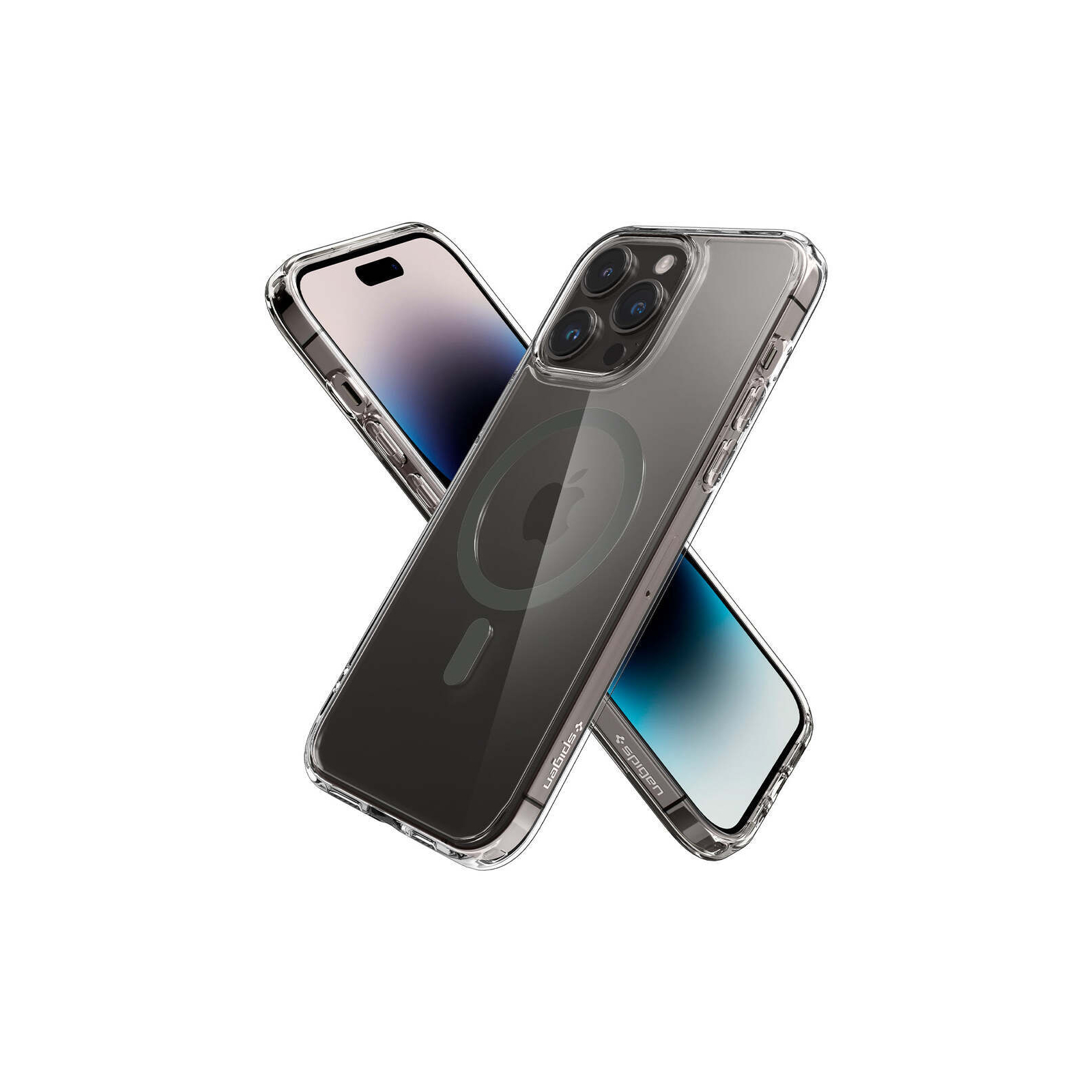 Чехол для мобильного телефона Spigen Apple Iphone 14 Pro Max Ultra Hybrid MagFit, Carbon Fiber (ACS04827) изображение 5