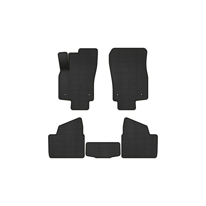 Коврик в салон EVAtech Opel Astra (H) MT 2004-2007 3 покоління S (OL3546C5CP4RBB)