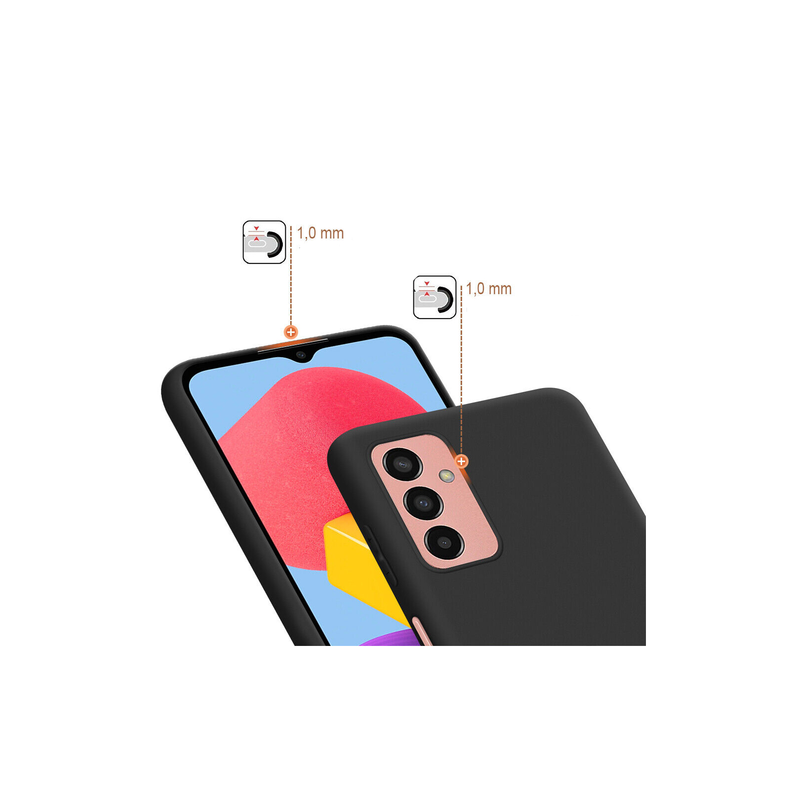 Чехол для мобильного телефона BeCover Samsung Galaxy M13 4G SM-M135 Black (708651) изображение 5