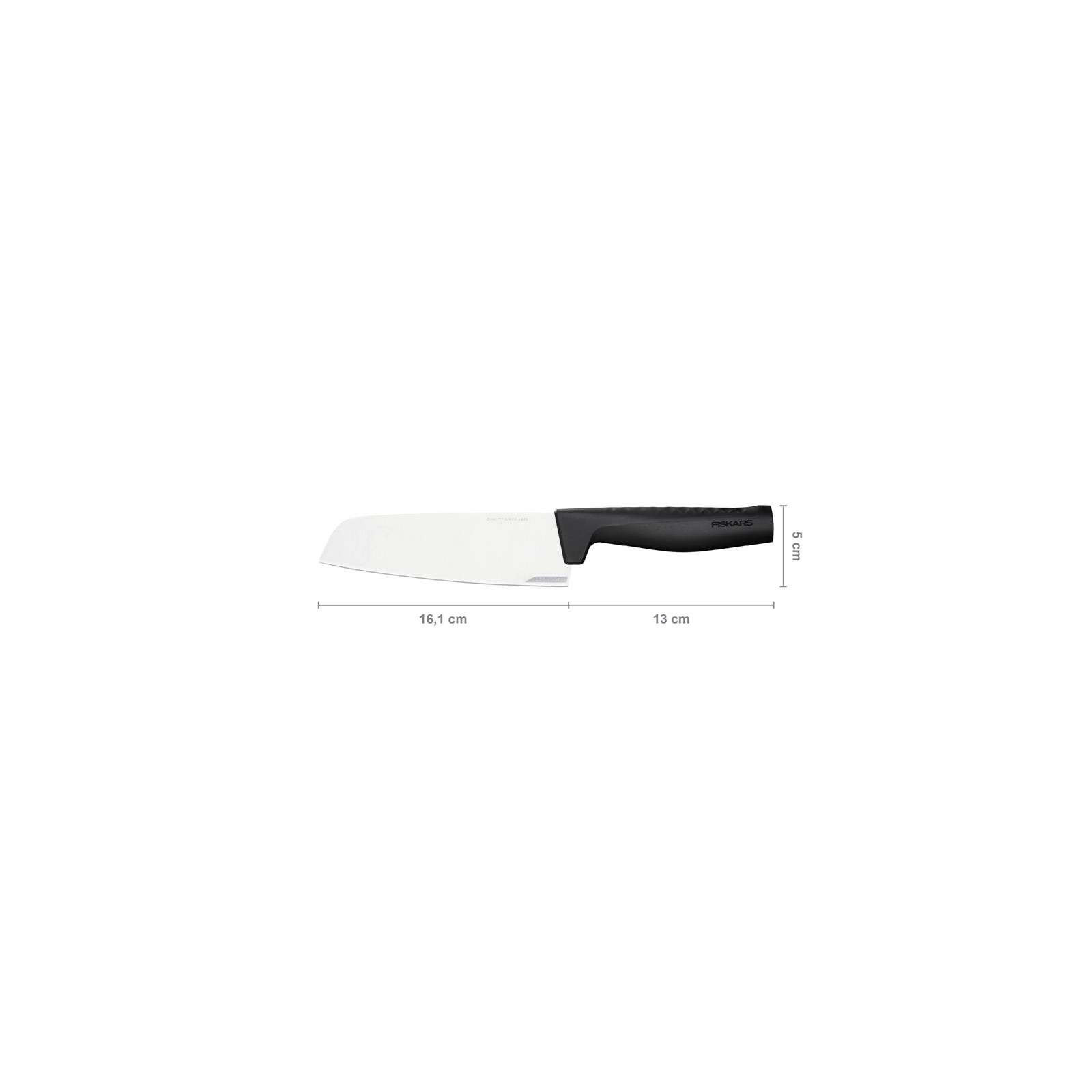 Кухонный нож Fiskars Hard Edge Santoku 16,1 см (1051761) изображение 4
