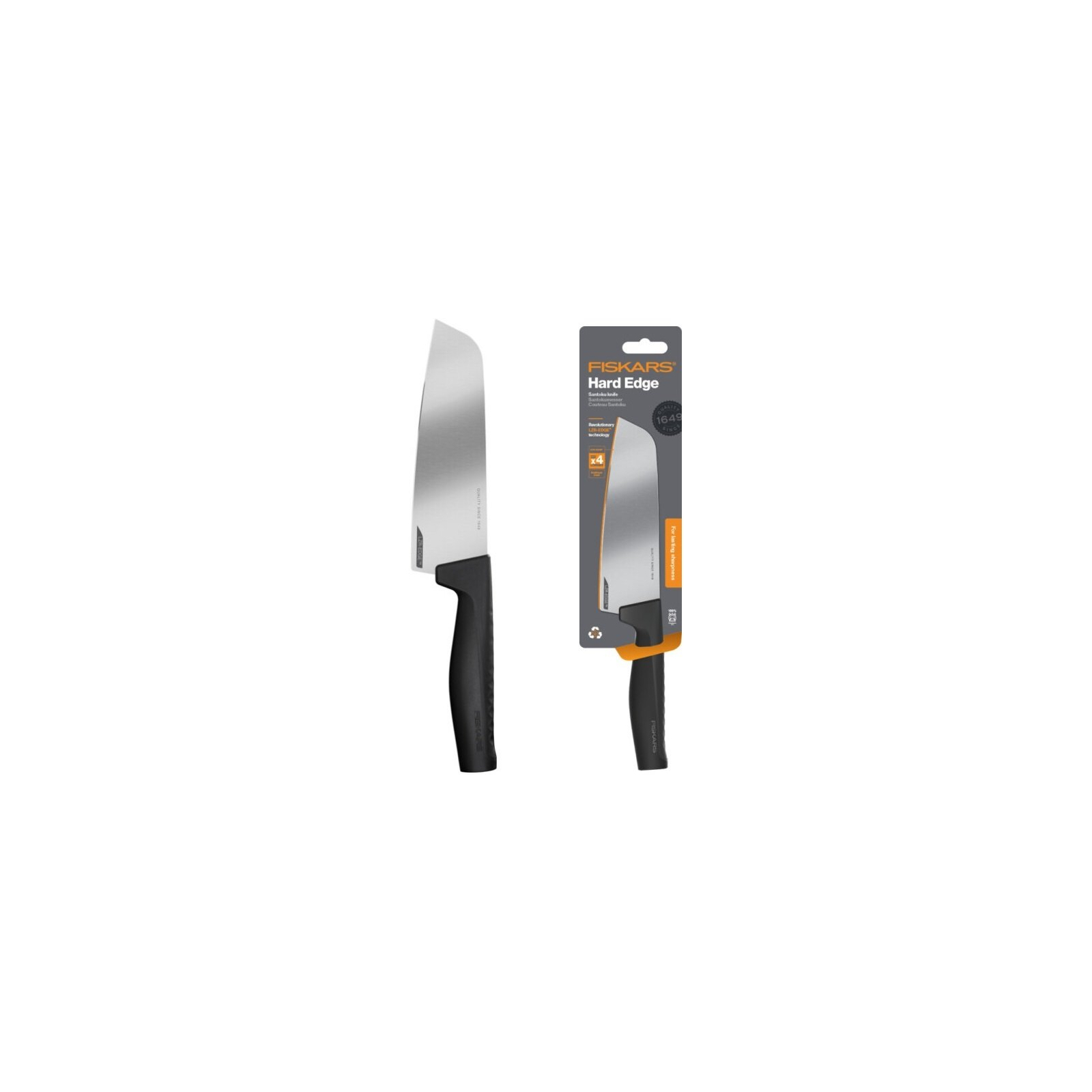 Кухонный нож Fiskars Hard Edge 20 см (1051747) изображение 5