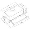 Вытяжка кухонная Borgio TLF (TR) 60 white glass изображение 6