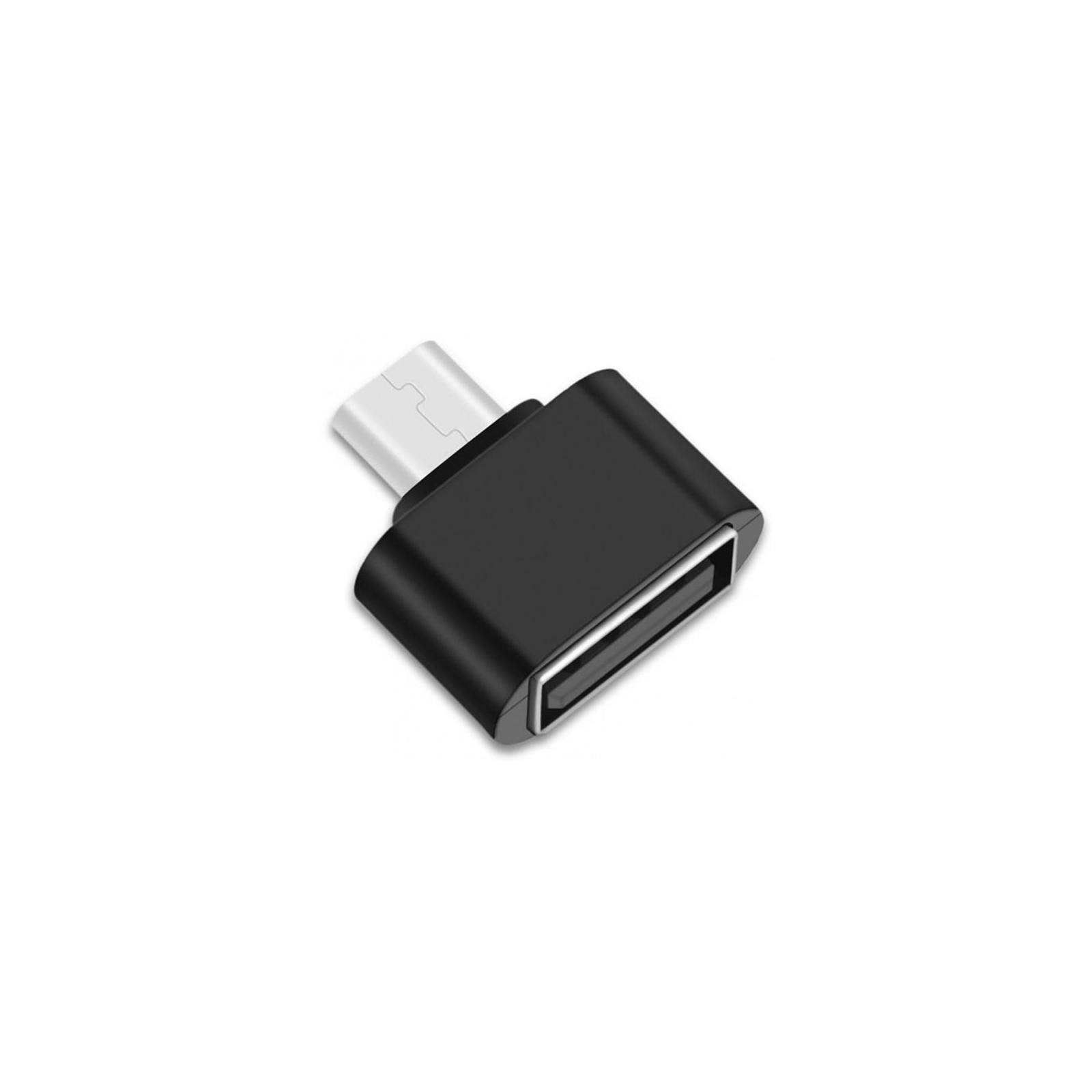 Перехідник USB to MicroUSB AC-050 2 pcs XoKo (XK-AC050-BK2) зображення 2
