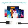 Дата кабель USB 2.0 AM to Lightning 1.8m 2.1A MFI Black Choetech (IP0027-BK) зображення 7