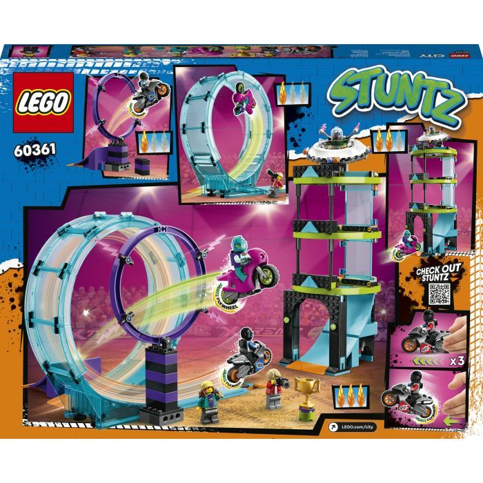 Конструктор LEGO City Stuntz Невероятное задание для каскадеров 385 деталей (60361) изображение 7