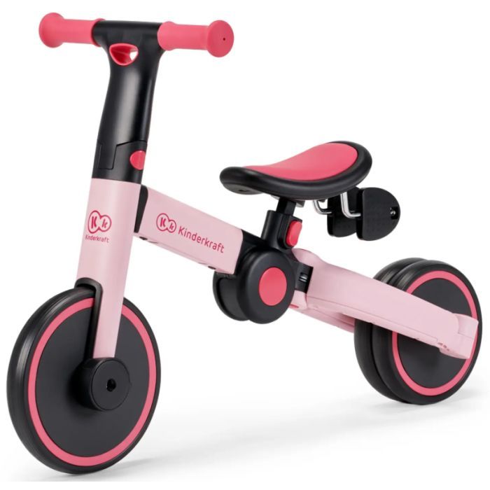 Детский велосипед Kinderkraft 3 в 1 4TRIKE Candy Pink (KR4TRI00PNK0000) (5902533916016) изображение 2