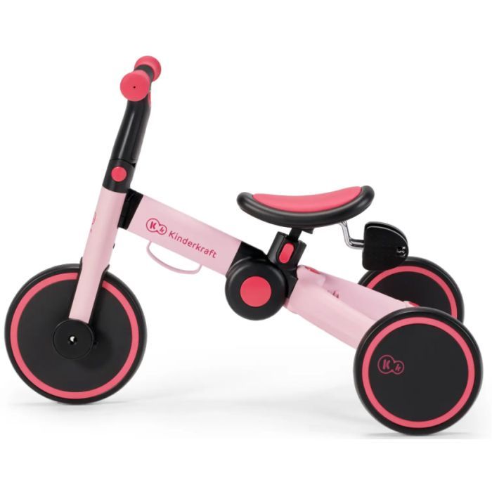 Детский велосипед Kinderkraft 3 в 1 4TRIKE Candy Pink (KR4TRI00PNK0000) (5902533916016) изображение 4