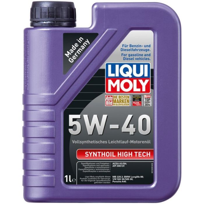 Моторное масло Liqui Moly Synthoil High Tech SAE 5W-40 1л. (18551)