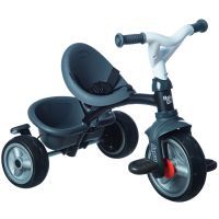 Детский велосипед Smoby Беби Драйвер с козырьком и багажником Серый (741502) изображение 3