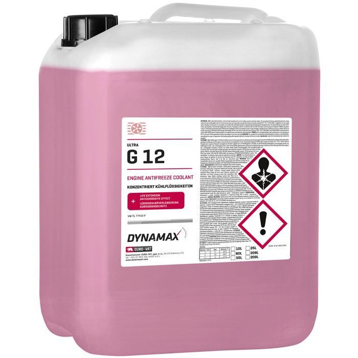Антифриз DYNAMAX COOL ULTRA G12 -37 4л (502577)