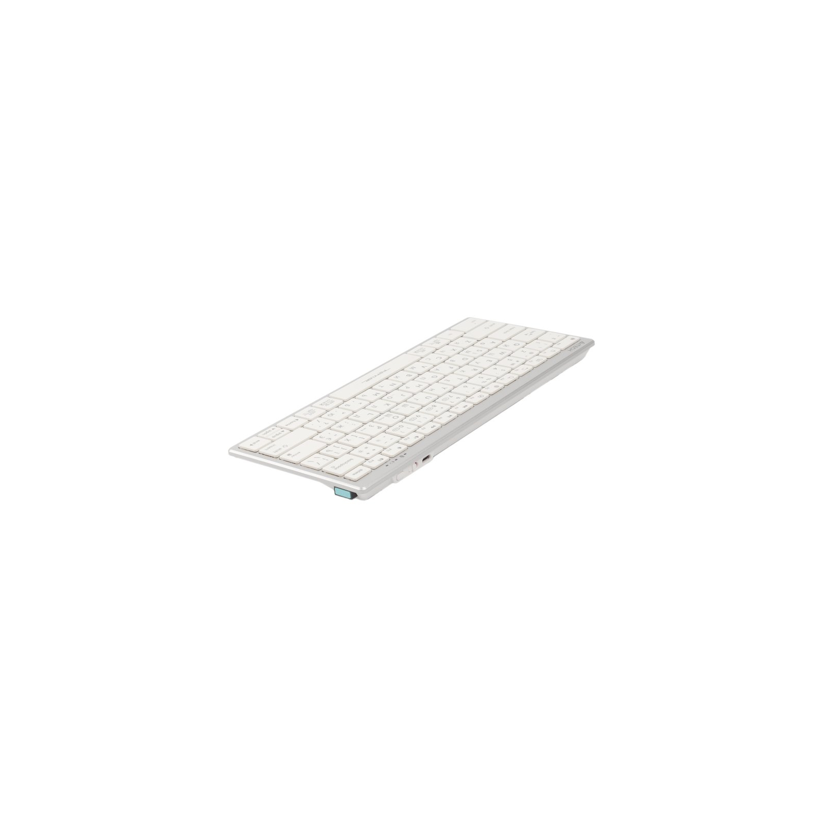 Клавиатура A4Tech FBX51C Wireless/Bluetooth White (FBX51C White) изображение 4