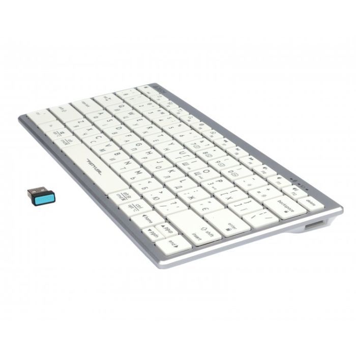 Клавиатура A4Tech FBX51C Wireless/Bluetooth White (FBX51C White) изображение 5