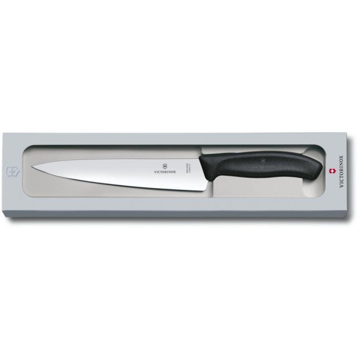 Кухонный нож Victorinox SwissClassic Carving 19см Black (6.8003.19G)