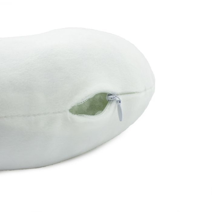 Подушка MirSon для путешествий №8747 Velvet Line 28-0001 White 50% Memory (2200006348320) изображение 2