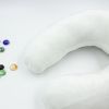 Подушка MirSon для путешествий №8747 Velvet Line 28-0001 White 50% Memory (2200006348320) изображение 3