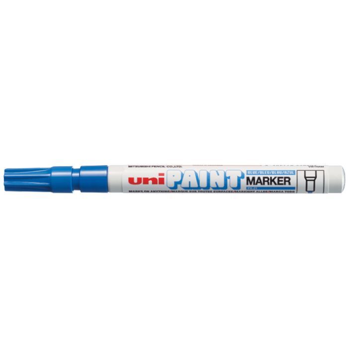 Маркер UNI перманентний Paint Синій 0.8-1.2 мм (PX-21.Blue)