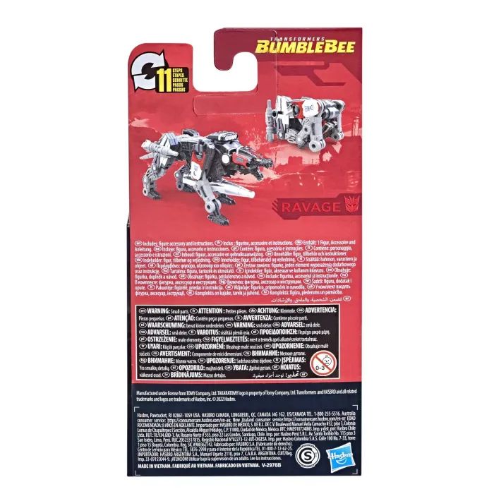 Трансформер Hasbro Transformers Gen Studio S1 Ravage (F3135_F3138) зображення 4