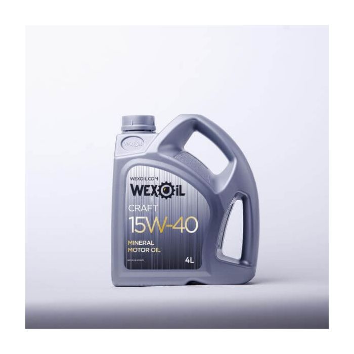 Моторное масло WEXOIL Craft 15w40 4л (WEXOIL_62566)