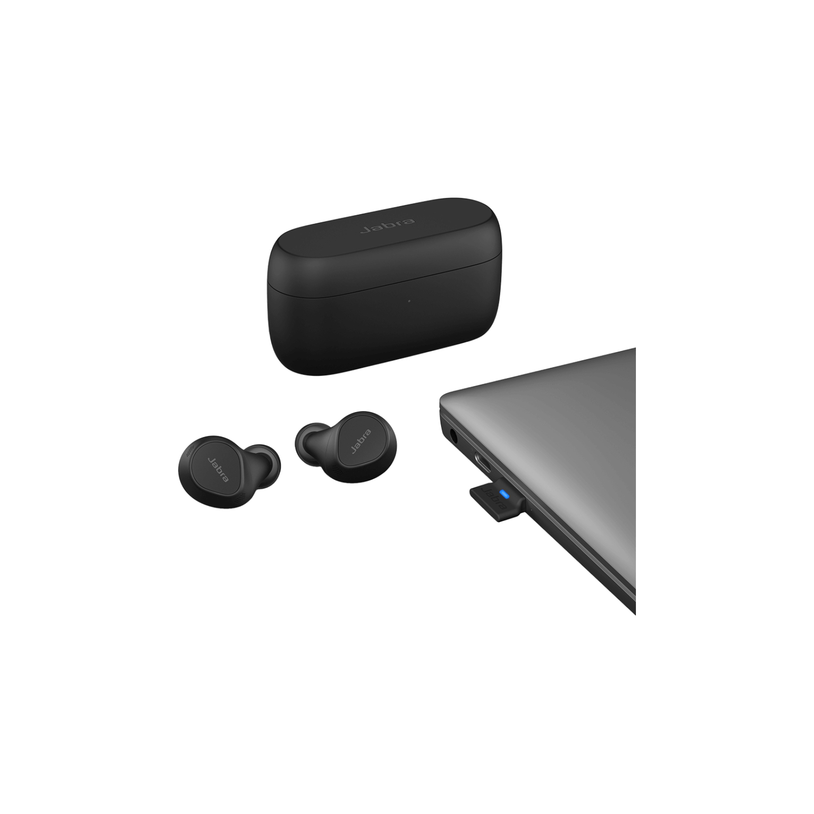 Навушники Jabra Evolve2 Buds USB-A MS Black (20797-999-999) зображення 4
