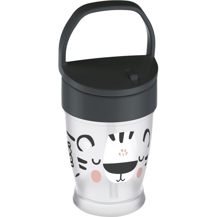Поїльник-непроливайка Lovi Salt & Pepper із силіконовою трубочкою 350 мл (35/357)