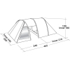 Палатка Easy Camp Galaxy 400 Steel Blue (929573) изображение 3