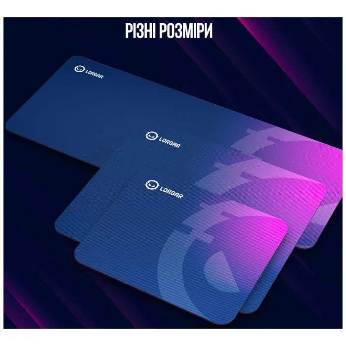 Коврик для мышки Lorgar Main 139 XL Purple (LRG-GMP139) изображение 7