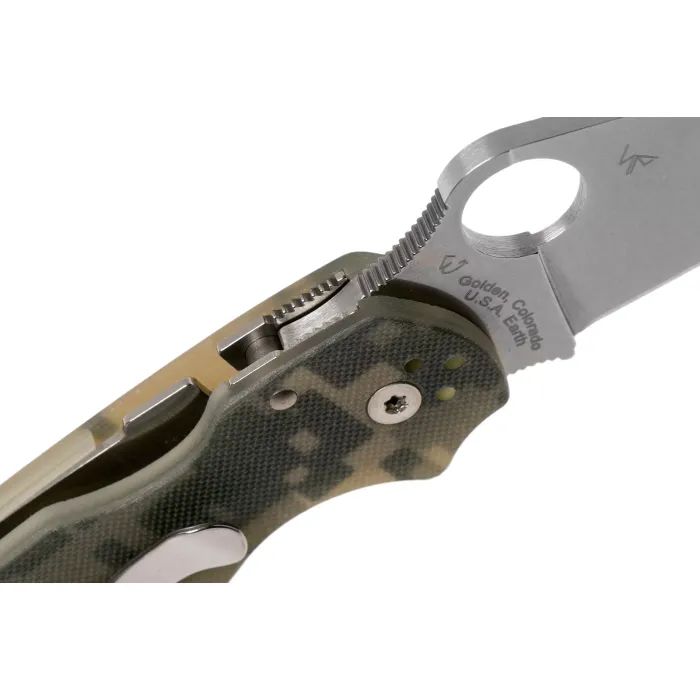 Нож Spyderco Para 3 G10 Camo (C223GPCMO) изображение 4