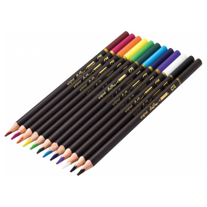 Карандаши цветные Cool For School Art Pro профессиональные 12 цветов (CF15159) изображение 2
