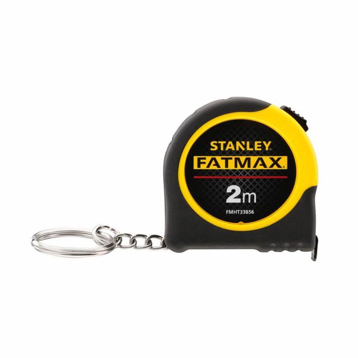 Рулетка Stanley FatMax брелок, 2м х 13мм в обрезиненом корпусе (FMHT1-33856) изображение 2