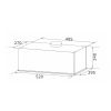 Вытяжка кухонная GRANADO Palamos 1613-1200 White glass (GCH466355) изображение 10