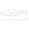 Кухонный нож Tramontina Plenus Light Grey Chef 203 мм (23426/138) изображение 3