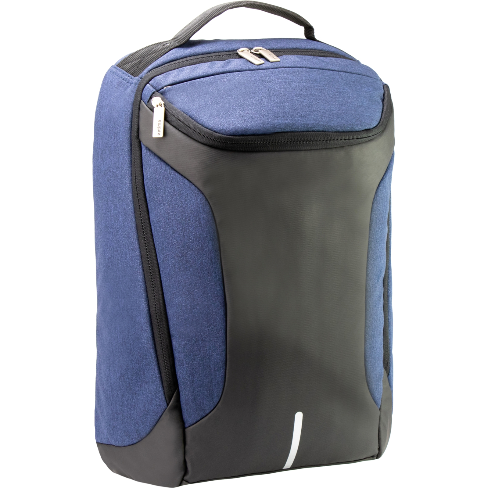 Рюкзак шкільний Optima 19.5" Techno унісекс 0.7 кг 26-35 л Чорний (O96905-01)