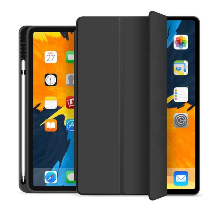 Чохол до планшета BeCover Tri Fold Soft TPU mount Apple Pencil Apple iPad 10.9" 2022/24/11" 2025 Black (708459) зображення 2