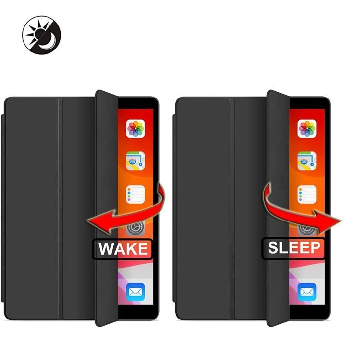 Чохол до планшета BeCover Tri Fold Soft TPU mount Apple Pencil Apple iPad 10.9" 2022/24/11" 2025 Black (708459) зображення 5