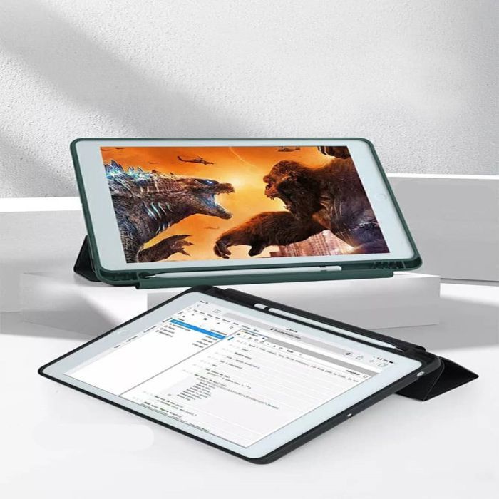 Чохол до планшета BeCover Tri Fold Soft TPU mount Apple Pencil Apple iPad 10.9" 2022/24/11" 2025 Black (708459) зображення 6